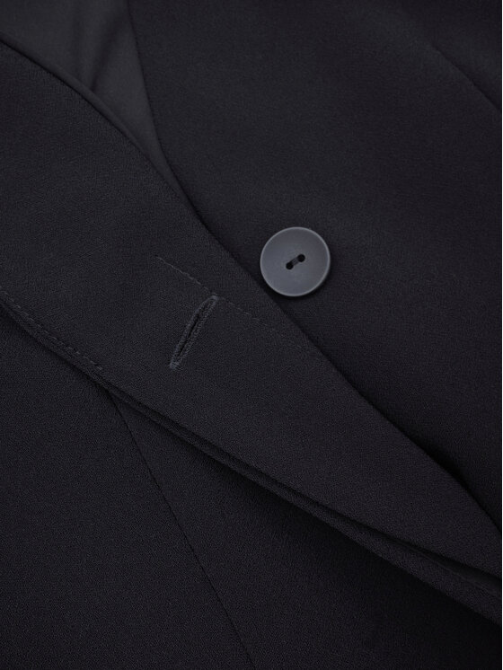 KMX KMX Kamizelka 192730007 Czarny Fitted Fit