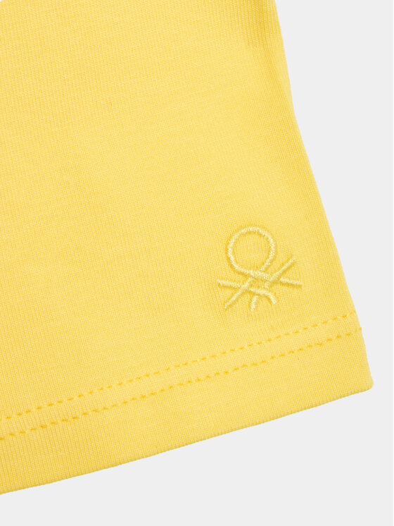 United Colors Of Benetton United Colors Of Benetton Leggings 3MT1GF01M Giallo Slim Fit
