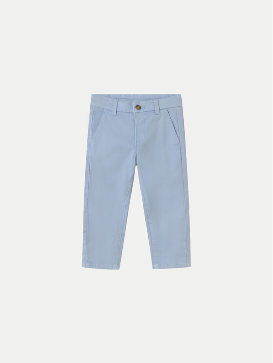 Mayoral Chino nohavice 522 Modrá Slim Fit