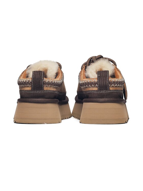 Ugg Ugg Kapcie Heritage Lace-Up Slipper 1180361-CHE Brązowy