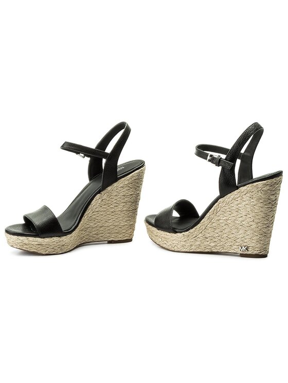 Michael kors jill wedge black best sale