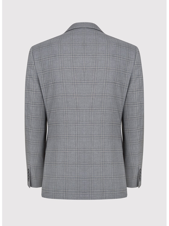 Pako Lorente Pako Lorente Marynarka P23WF-3G-012 Szary Slim Fit