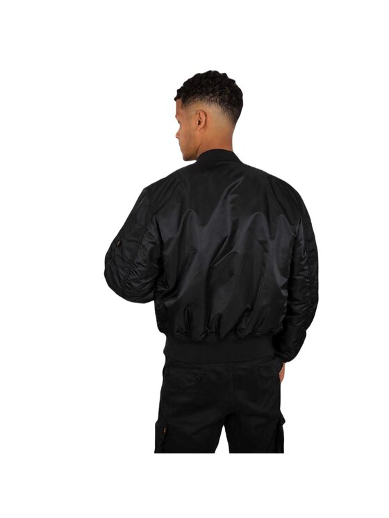 Alpha Industries Alpha Industries Kurtka bomber AI.100101 Czarny Regular Fit