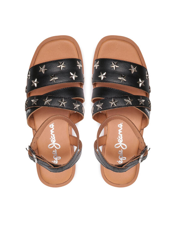 Pepe Jeans Pepe Jeans Sandały Irma Studs PGS90176 Czarny