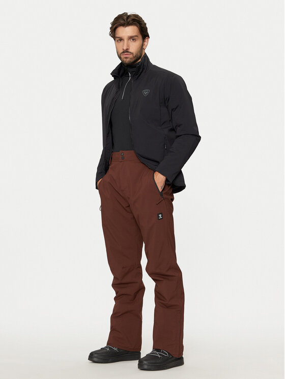 Brunotti Brunotti Spodnie narciarskie Footrail 2421220069 Bordowy Regular Fit
