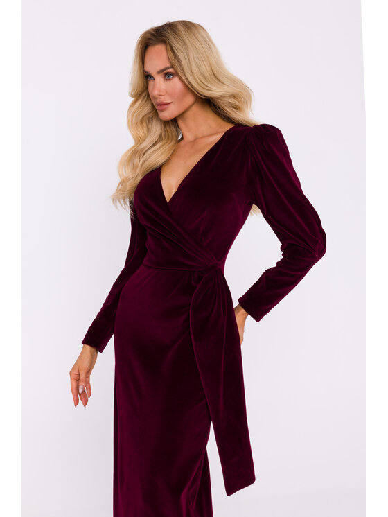 Made of Emotion Made of Emotion Abito da sera M828 Bordeaux Premium Fit
