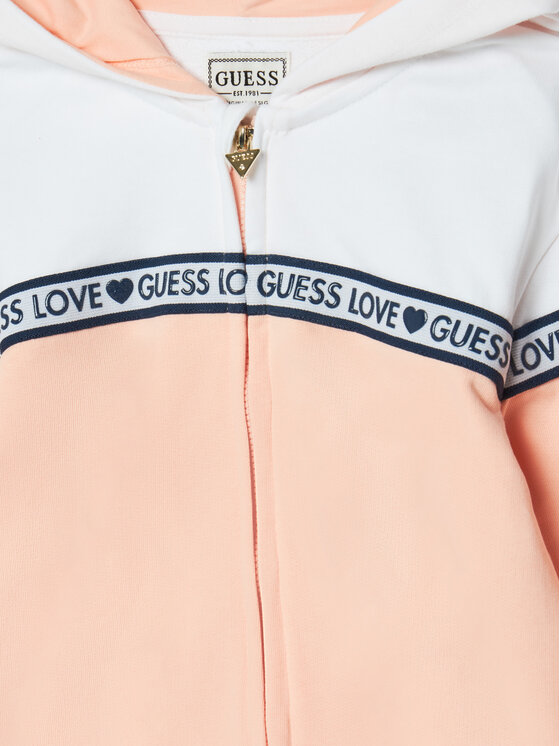 Guess Guess Trenerka K5RG02 KA6R4 Ružičasta Regular Fit