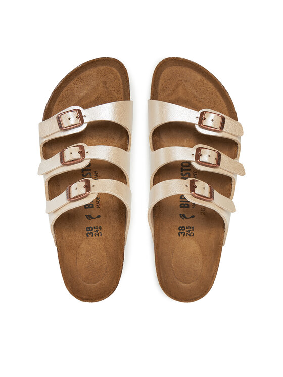 Birkenstock Birkenstock Nazouváky Florida 1029818 Écru