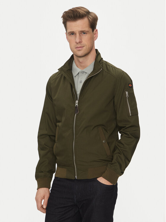 SCHOTT N.Y.C. Prechodná bunda Kenny Kaki Regular Fit