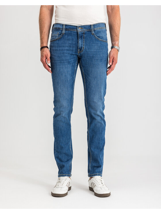 Mustang Mustang Jeansy OREGON TAPERED Niebieski Slim Fit