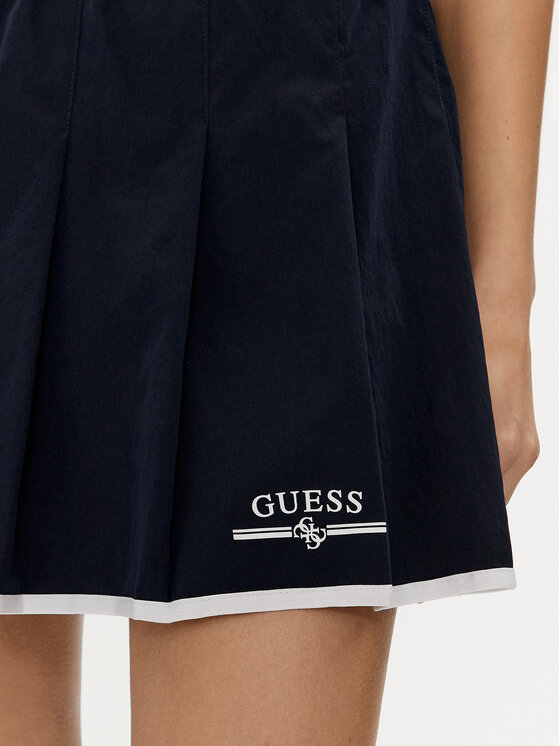 Guess Guess Пола тип трапец Arleth V4GD19 WG2Q0 Тъмносин Regular Fit