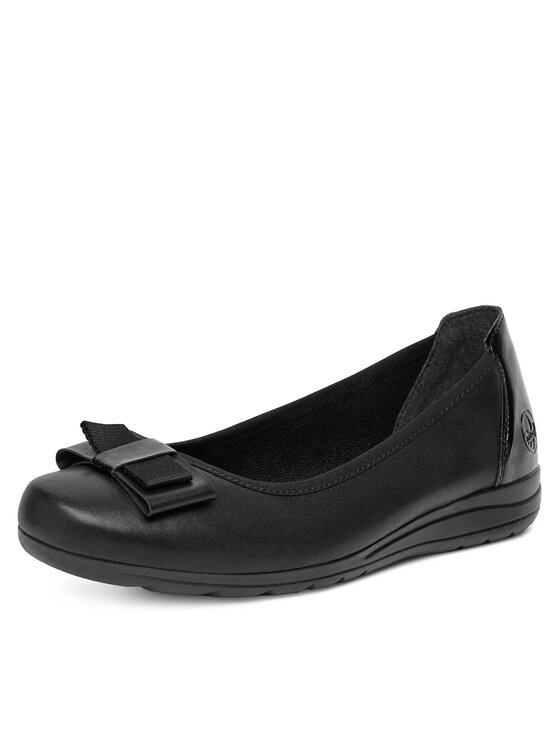Rieker Rieker Halbschuhe L9366-00 Schwarz