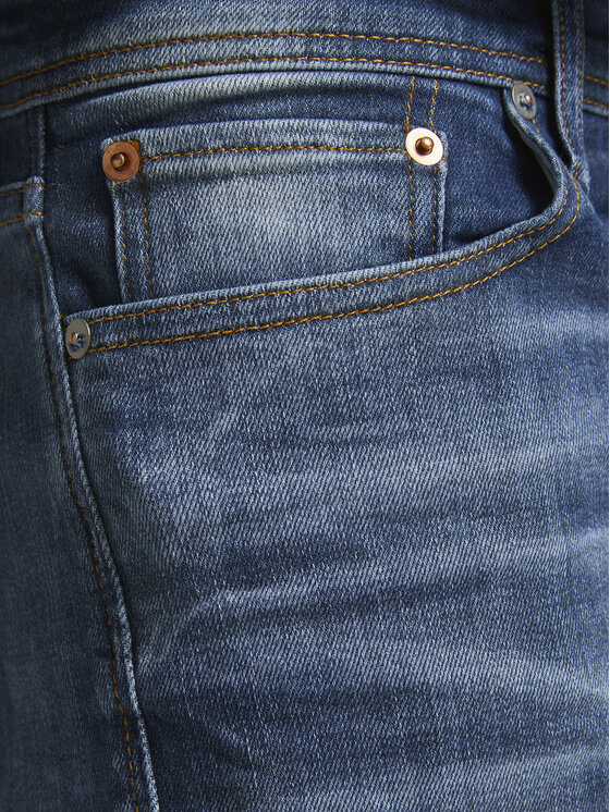 Jack & Jones Jack & Jones Jeansy Mike 12168290 Niebieski Tapered Fit