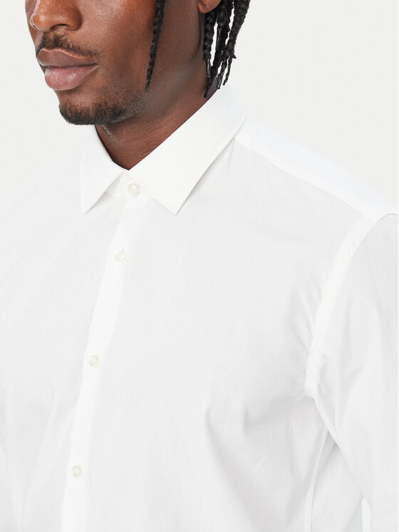 HUGO HUGO Риза 50570285 Бял Slim Fit