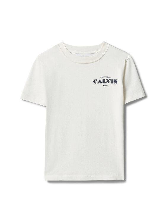 Calvin Klein Calvin Klein T-Shirt Small Chest LVCKTJA40B Blau Regular Fit