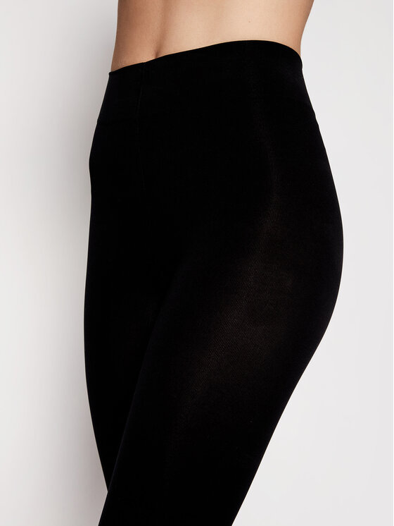 Wolford Rajstopy Damskie Leg Suppoart Tights 18975 Czarny Modivo.pl