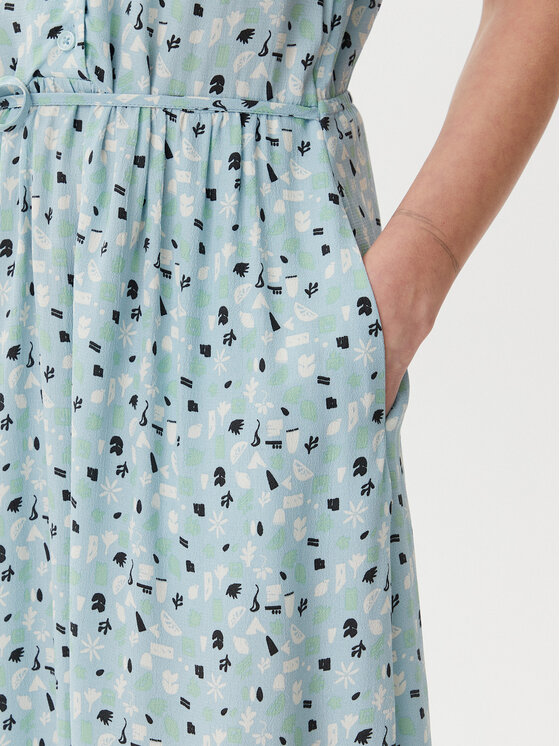 Marc O'Polo Denim Marc O'Polo Denim Rochie de vară 500 0006 161 Albastru celest Regular Fit
