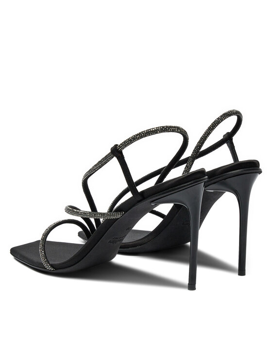 Max Mara Max Mara Sandały Stark 2424526371600 Czarny