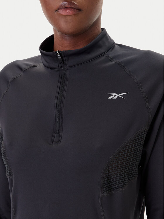 Reebok Reebok Tricou tehnic Running 100075413 Negru Regular Fit