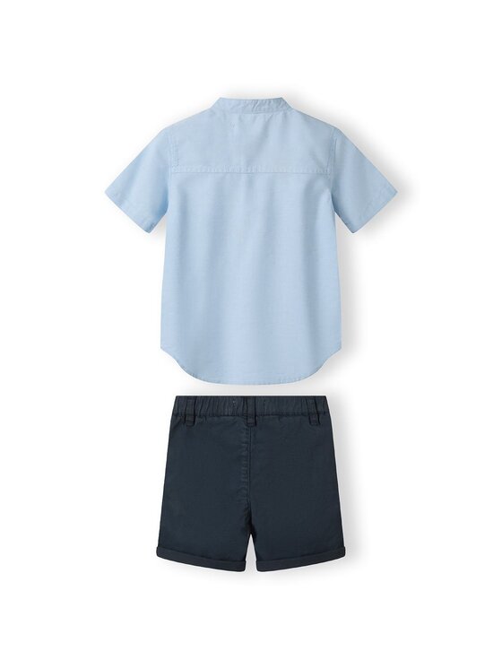 minoti minoti Koszula 23SET101 Niebieski Regular Fit