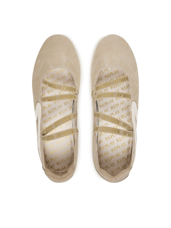 REPLAY REPLAY Балетки GWSN2 .000.C0008L Бежевий