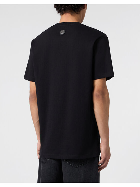PHILIPP PLEIN PHILIPP PLEIN T-Shirt 31076 Czarny Regular Fit