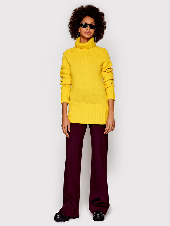 Dolcevita 1122KJU003236A Giallo Relaxed Fit
