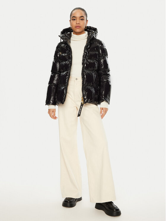 PINKO PINKO Зимно яке Eleodoro 101597 A11K Черен Regular Fit