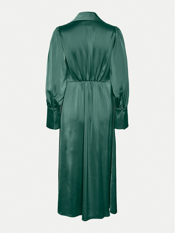 YAS YAS Haljina košulja Pella 26034665 Zelena Regular Fit