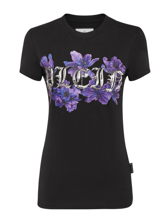 PHILIPP PLEIN PHILIPP PLEIN T-Shirt 2173 Czarny Regular Fit
