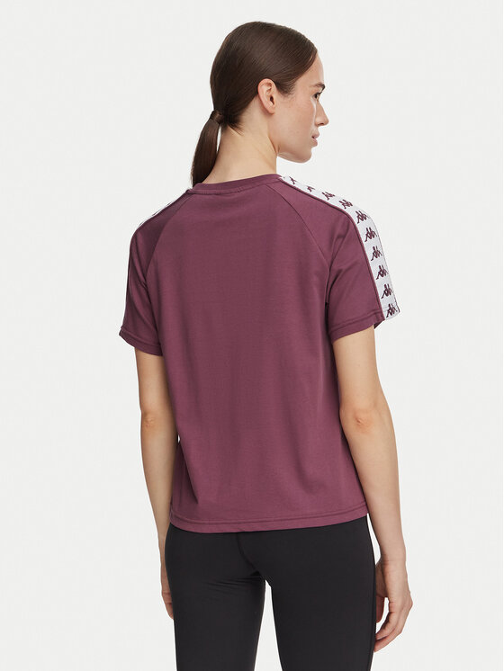 Kappa Kappa T-shirt 371U6WW Viola Regular Fit