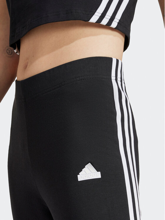 adidas adidas Colanți Future Icons 3-Stripes IP1570 Negru Slim Fit