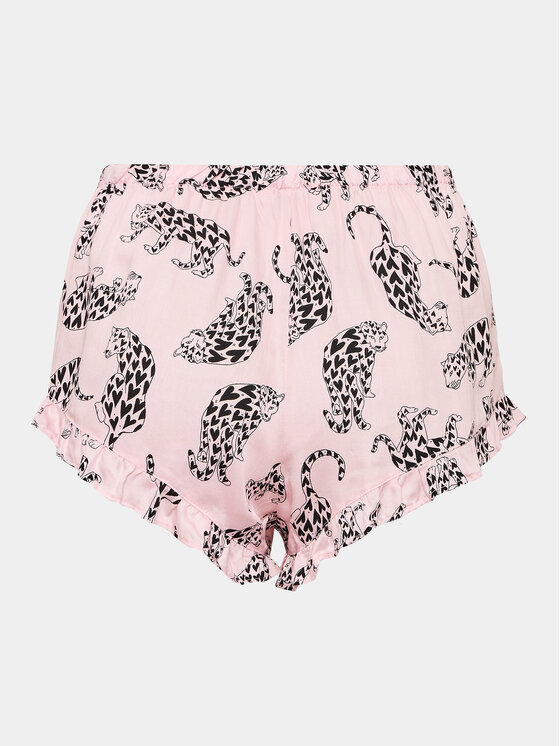 Hunkemöller Hunkemöller Пижамени шорти 203160 Розов Comfortable Fit
