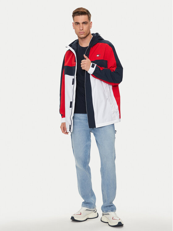 Tommy Jeans Tommy Jeans Striukė Archive DM0DM19477 Raudona Relaxed Fit