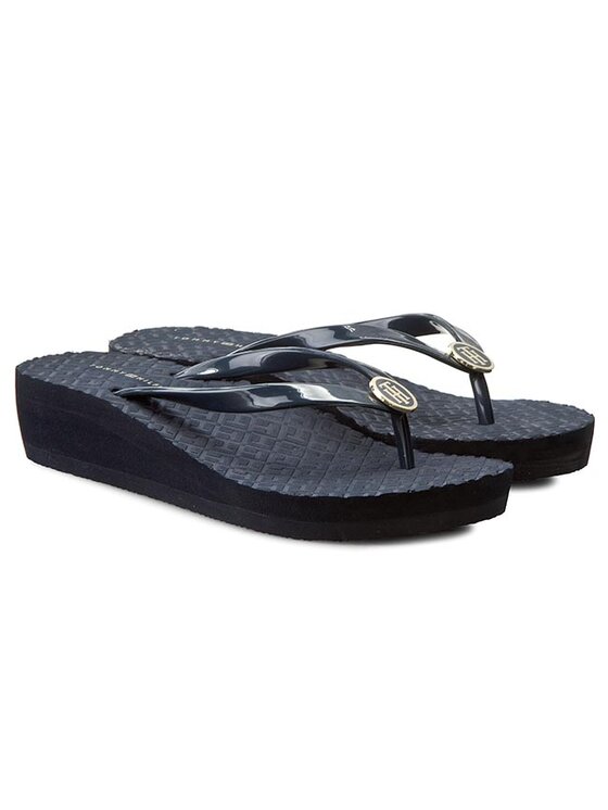 Tommy Hilfiger Tommy Hilfiger Žabky Mona 14R FW56820723 Tmavomodrá