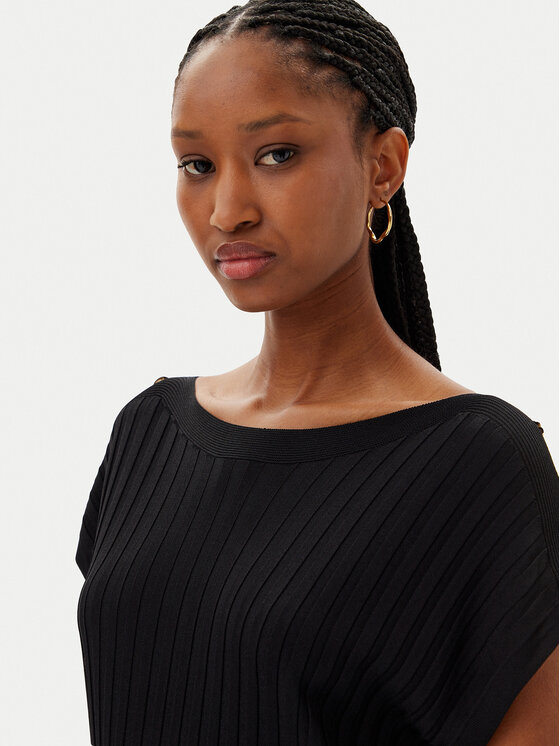 MET MET Bluză M10 242MG Negru Regular Fit