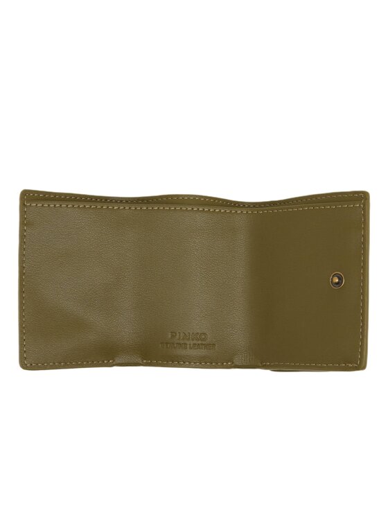 PINKO Pinko Malá dámská peněženka Wallet Micro. AI 23-24 PCPL 101540 A0QO Zelená