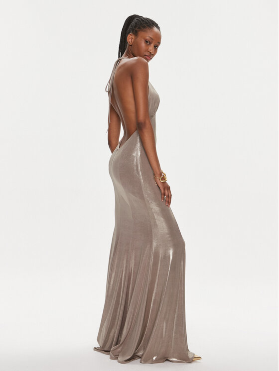 PINKO Pinko Φόρεμα βραδινό 103003 Y5RA Μπεζ Regular Fit
