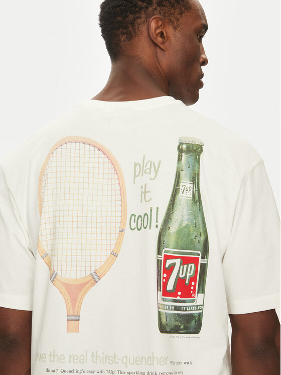 Only & Sons Only & Sons T-krekls 7Up 22033847 Balts Relaxed Fit