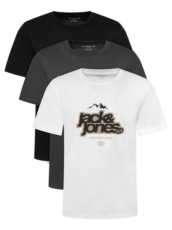 Jack & Jones Set de tricouri Flare 12294221 Colorat Regular Fit
