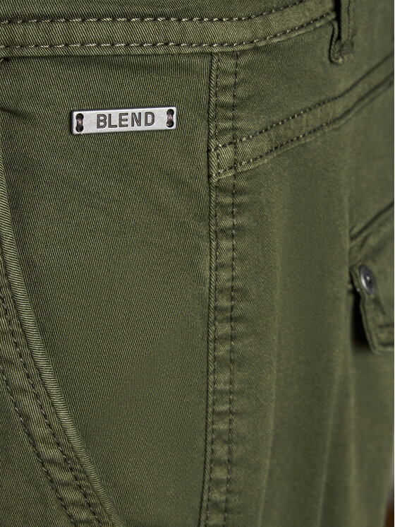 Blend Blend Hlače 20716450 Zelena Slim Fit