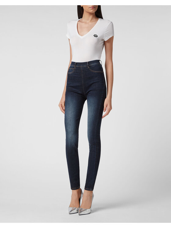 PHILIPP PLEIN PHILIPP PLEIN Jeansy 2067 Niebieski jasny Slim Fit