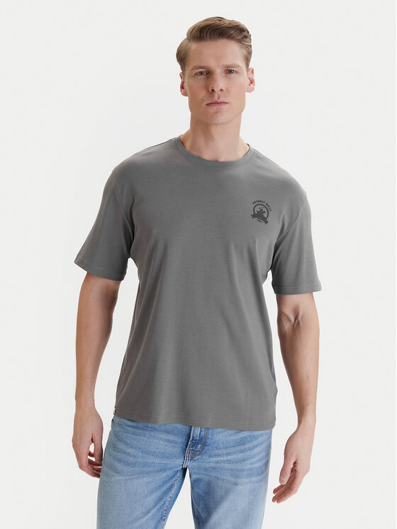 Beverly Hills Polo Club Beverly Hills Polo Club T-Shirt W126-BHMTS-1021-42X Grau Regular Fit
