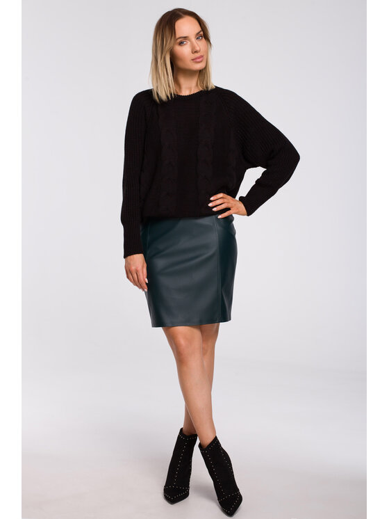 Made of Emotion Made of Emotion Sweter M554 Czarny