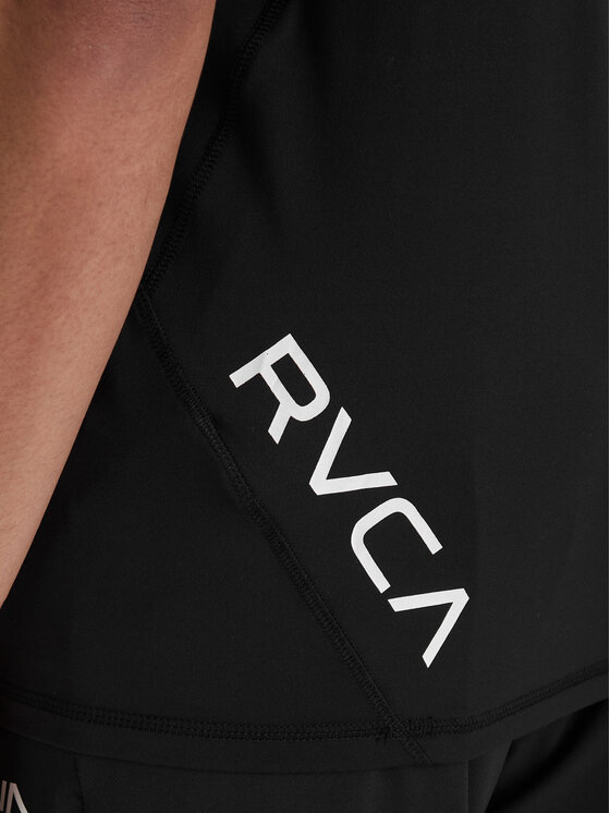 RVCA RVCA Koszulka techniczna Sport Vent 23MS013505 Czarny Performance Fit