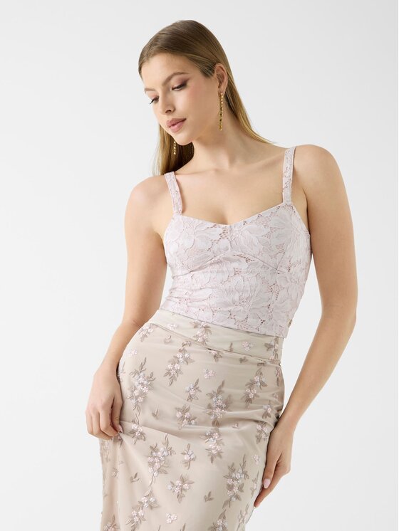 Guess Guess Top 183105 Fialová Classic Fit