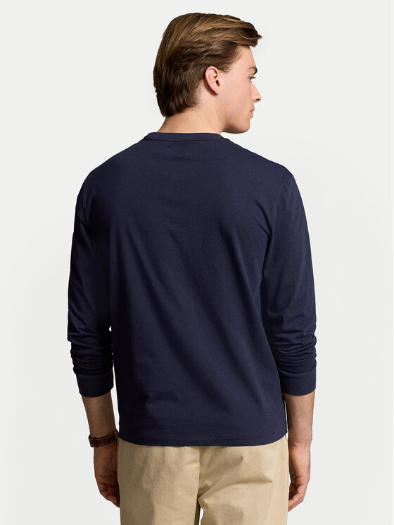 Polo Ralph Lauren Polo Ralph Lauren Longsleeve 710671467057 Σκούρο μπλε Classic Fit