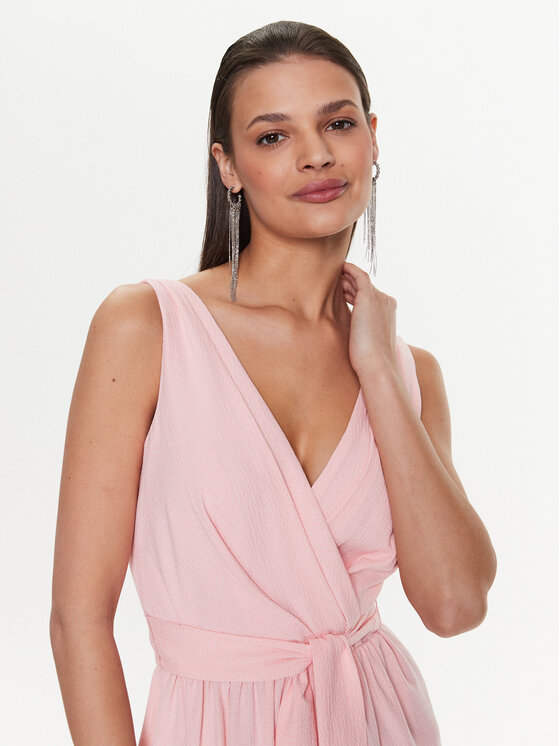 DKNY DKNY Koktel haljina DD3BR685 Ružičasta Regular Fit