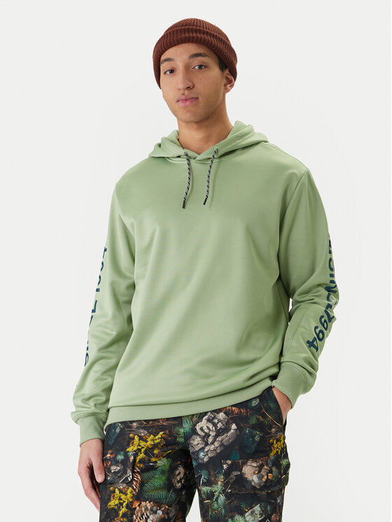 DC Shoes DC Shoes Džemperis Dryden ADYFT03440 Žalia Regular Fit