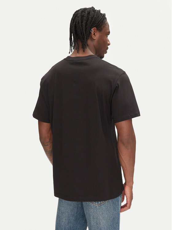 Just Cavalli Just Cavalli T-Shirt 78OAHT16 Černá Regular Fit